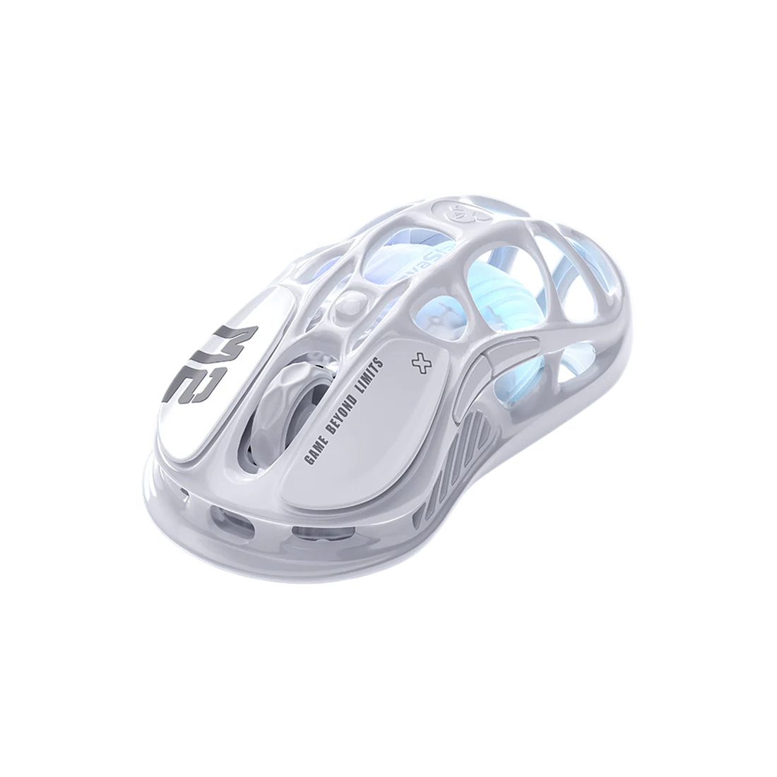 GravaStar Mercury M2 Wireless Gaming Mouse - Opaline White - فأرة