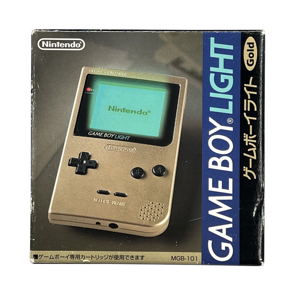 【美品】GAME BOY LIGHT ゴールド MGB-101 本体 Nintendo GAME BOY LIGHT ゴールド MGB-101 Nintendo Game Boy Light