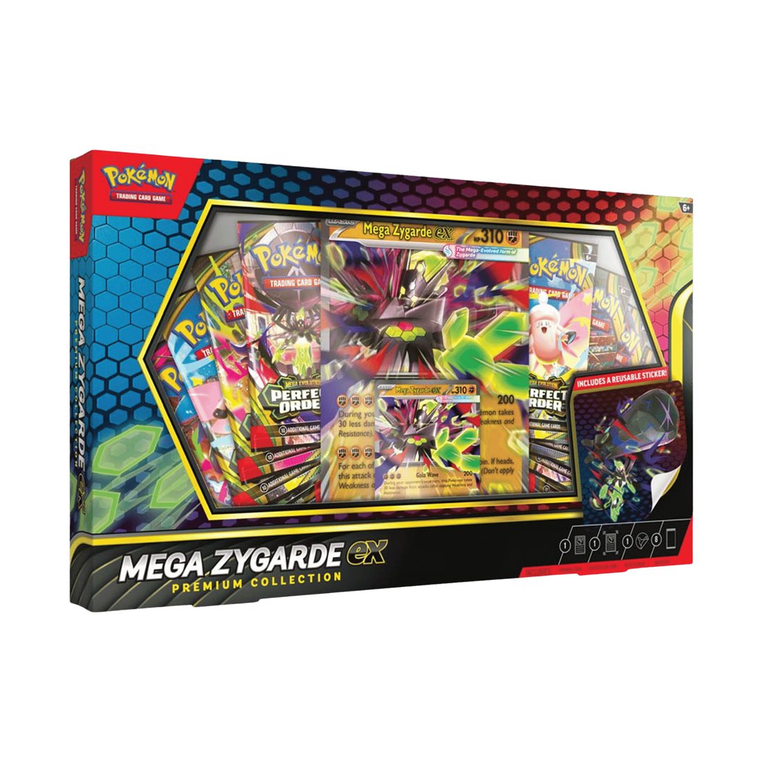 Pokémon TCG Mega Zygarde EX Premium Collection - بطاقات – Store974