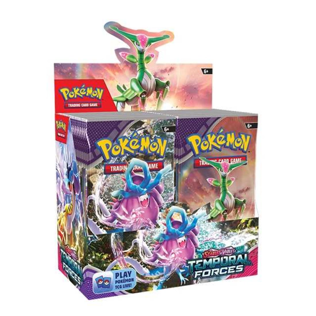 Pokémon TCG: Scarlet & Violet 5 (SV05) Temporal Forces Booster - بطاقة – Store974 Electronics WLL