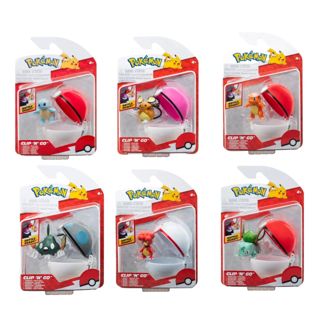 Pokemon Clip 'N' Go Poké Ball Assorted مجسم – Store974