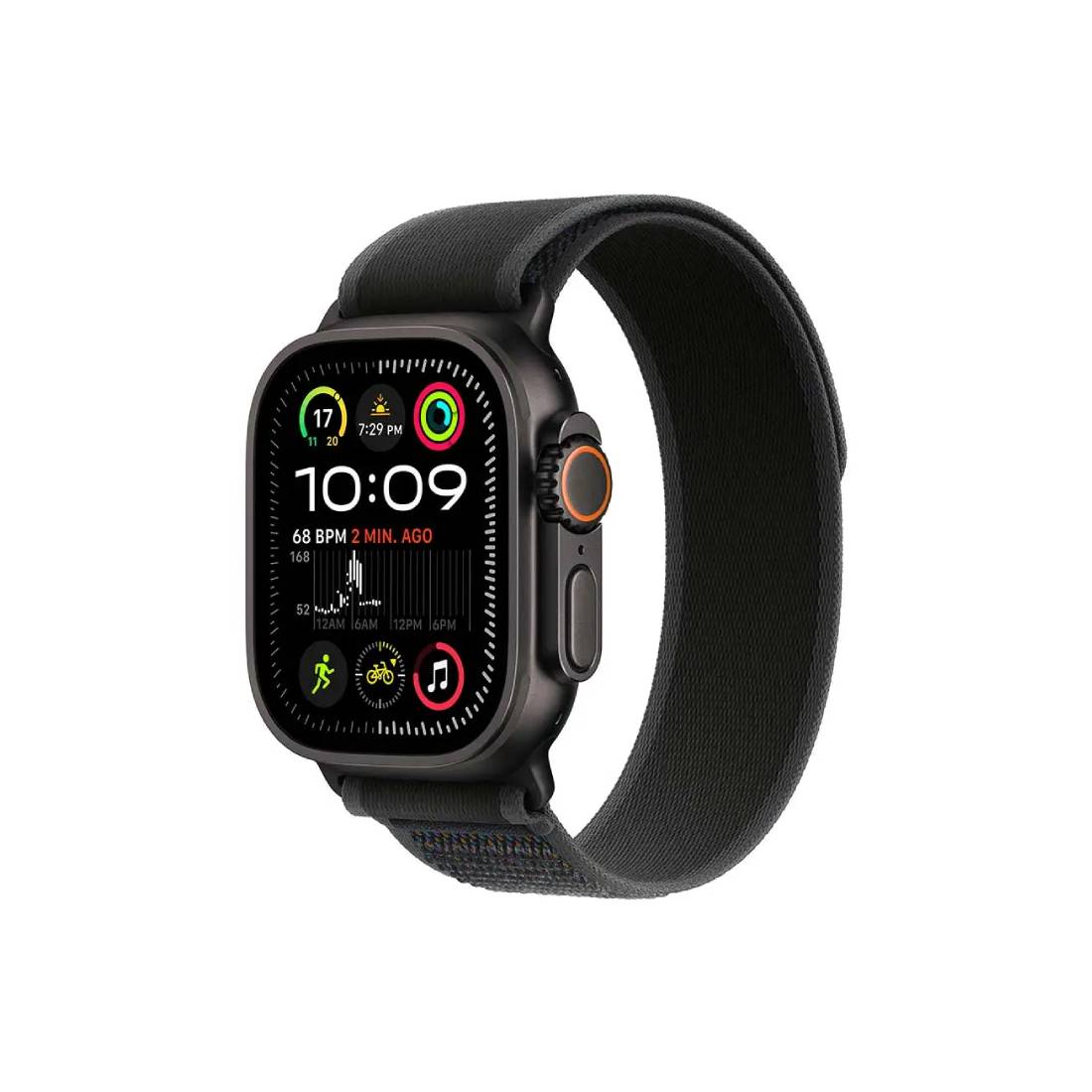 Apple Watch Ultra 2 GPS + Cellular 49mm Black Titanium Case with Black –  Store 974 | ستور ٩٧٤