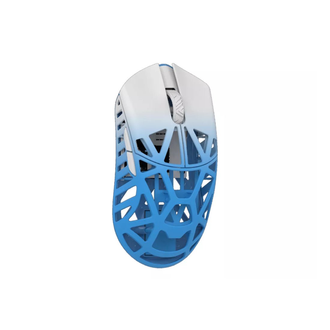 WLMOUSE Beast X 8K Wireless Gaming Mouse - White & Blue - فأرة