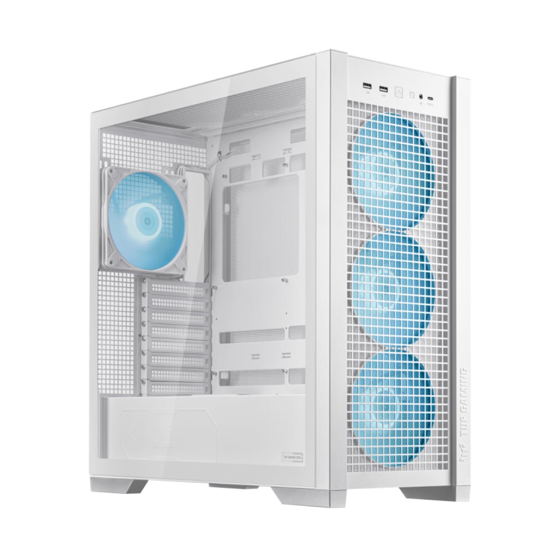 Asus TUF Gaming GT302 Mid Tower Case - White - صندوق – Store974
