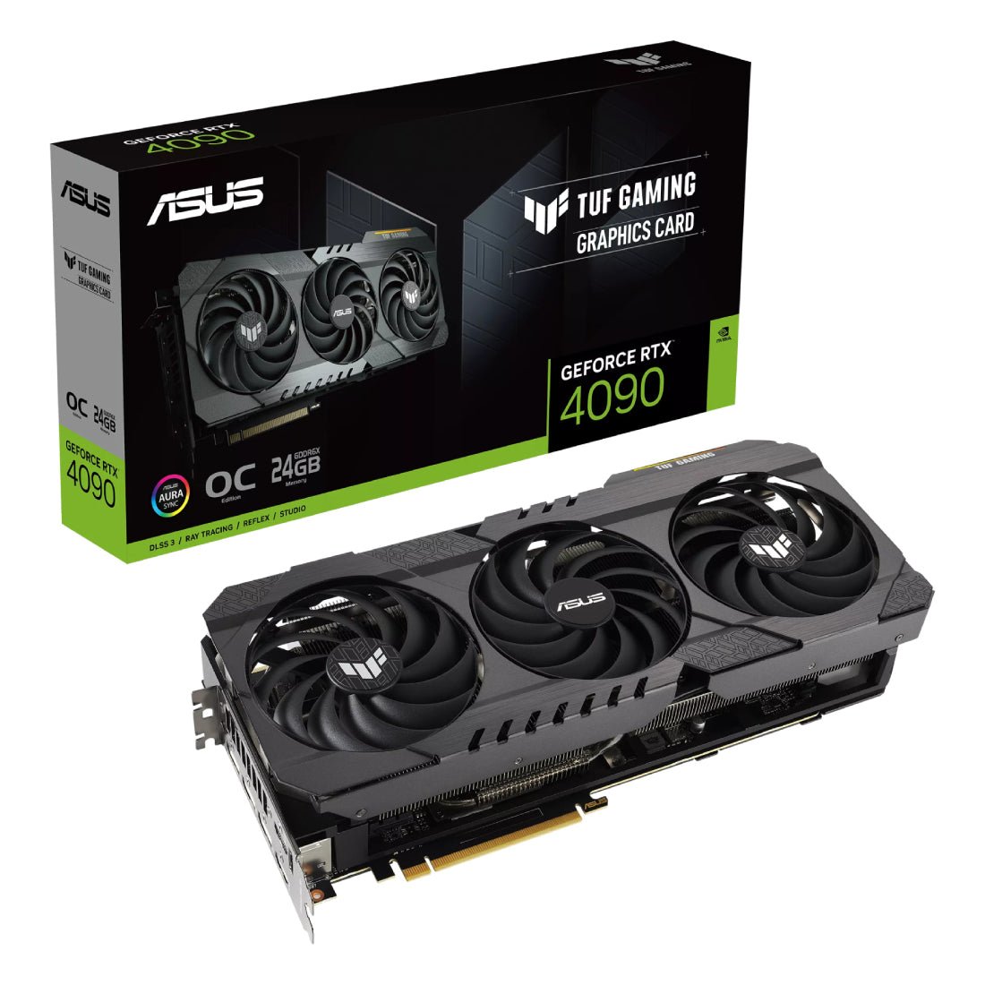 Asus TUF Gaming NVIDIA GeForce RTX 4090 OC 24GB GDDR6X Graphics Card - كرت الشاشة - Store 974 | ستور ٩٧٤