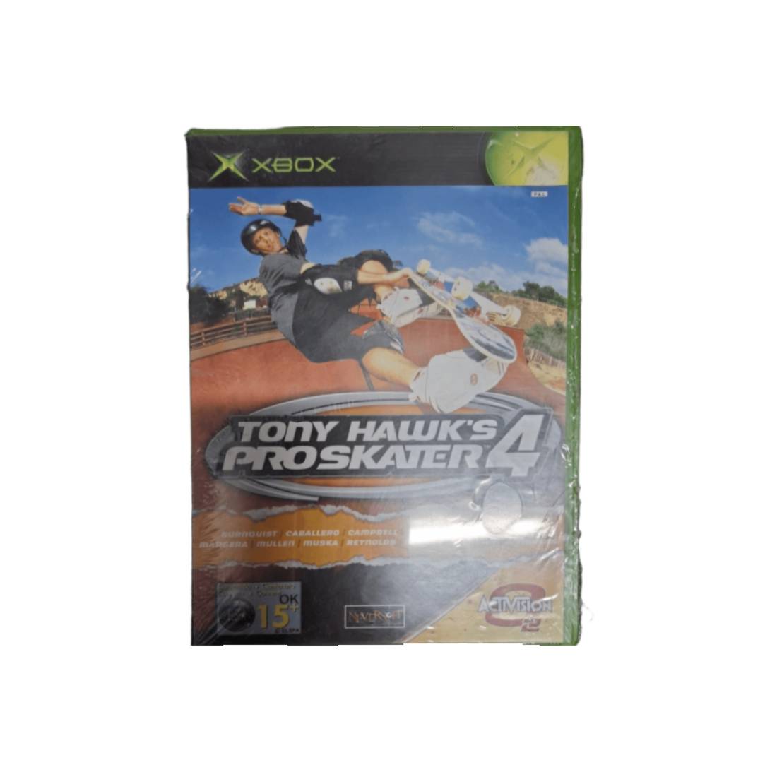 Tony Hawk's Pro Skater 4 - Microsoft Xbox - Version Française Complète - État Correct