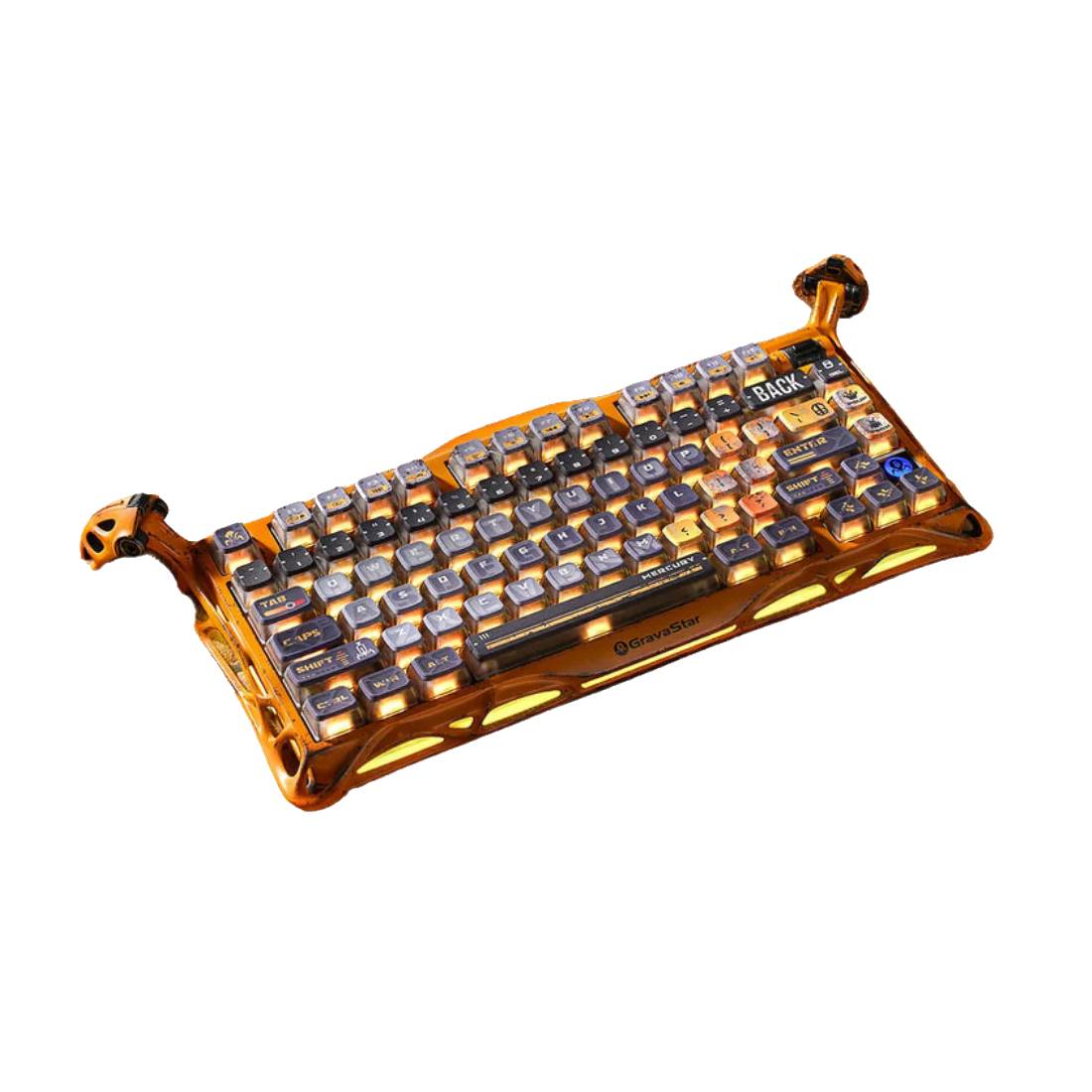 GravaStar Mercury K1 Pro 75% Wireless Mechanical Gaming Keyboard