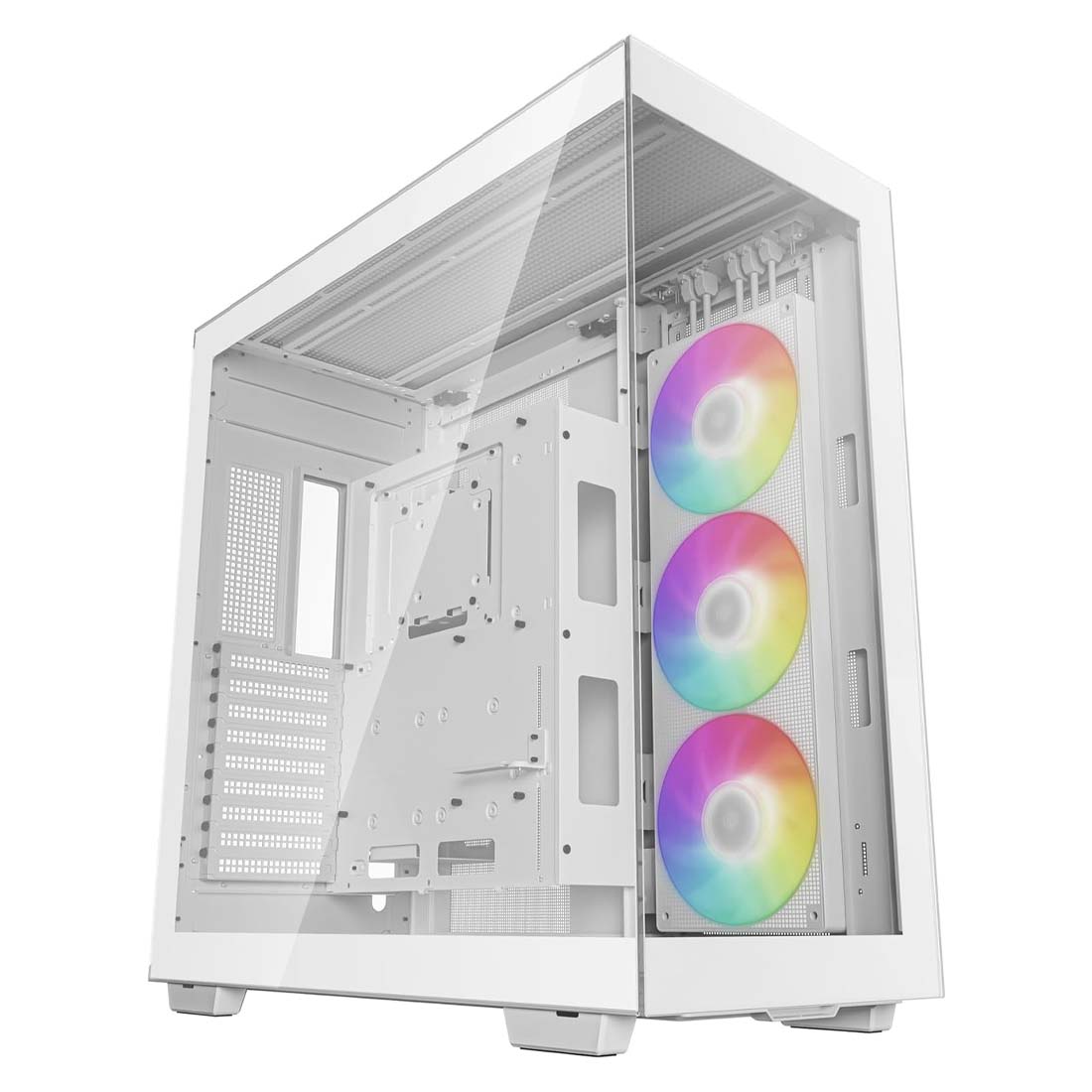 Deepcool CH780 Tempered Glass E-ATX Full Tower Case - White - صندوق - Store 974 | ستور ٩٧٤