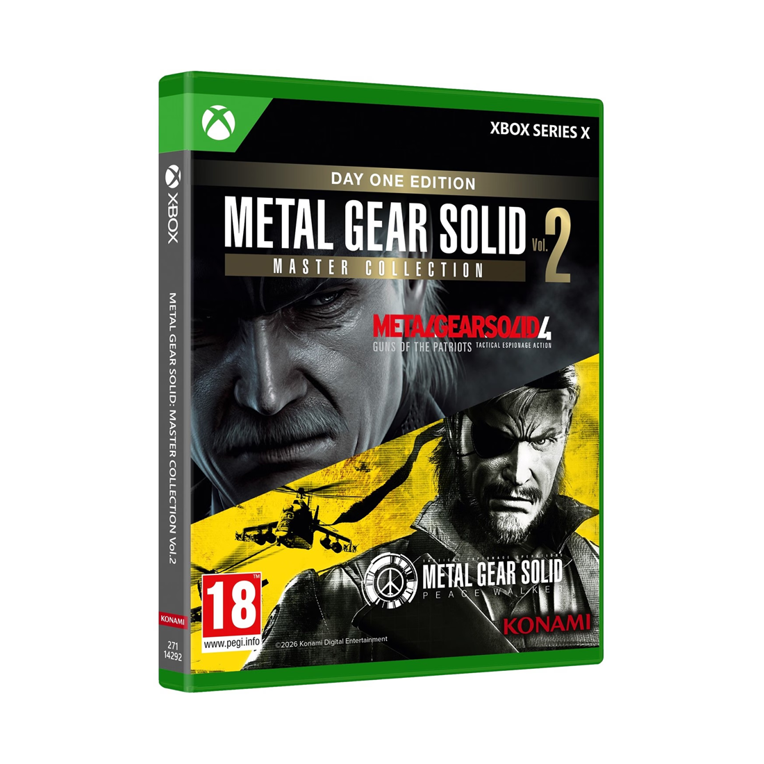 metal gear solid master collection xbox code XBSX SOLID: Vol.2 - لعبة – Store974 Electronics WLL Rapid Brass Gear and PFFITNESSGEAR Farbauswahl:Vintage Green as purchase bonuses for