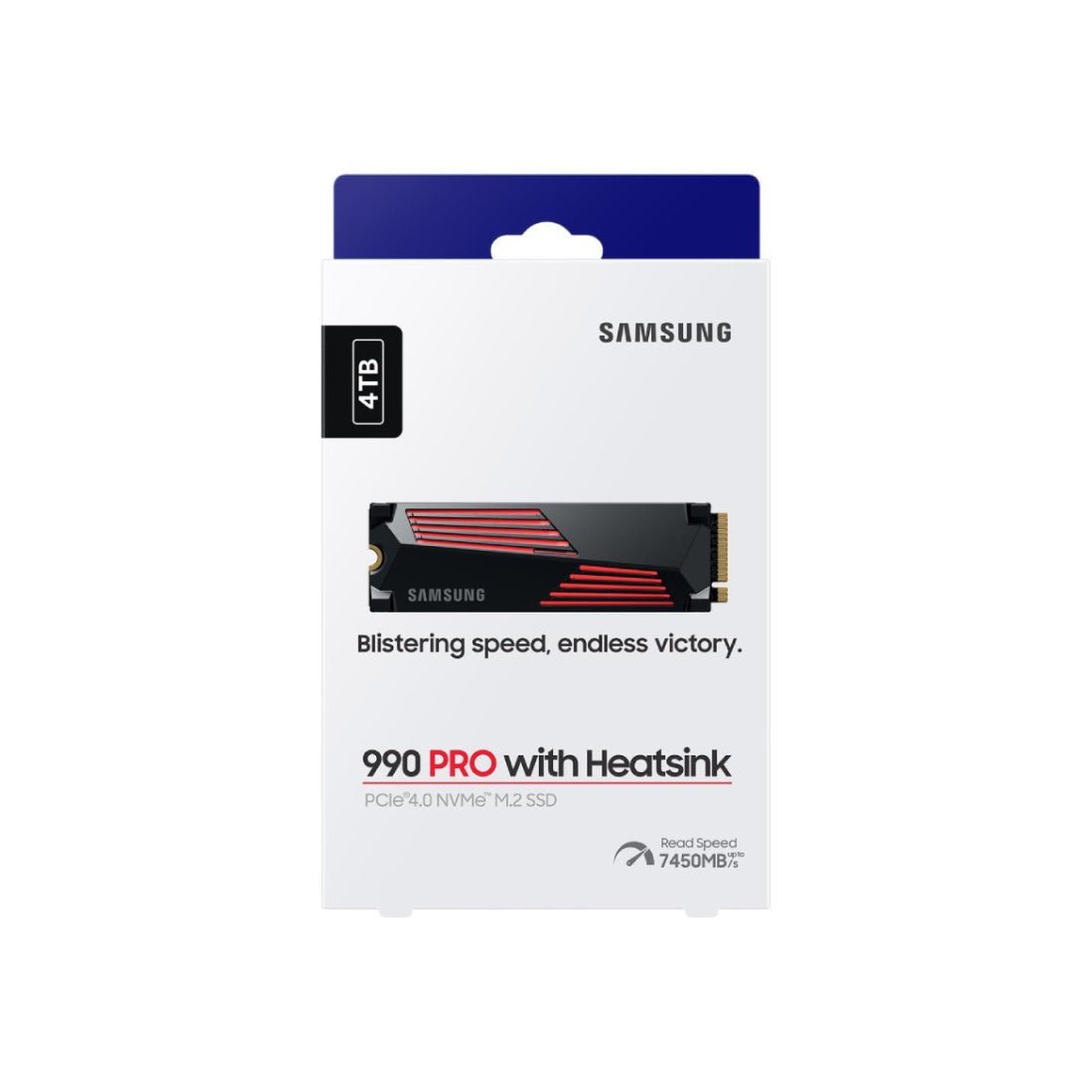 Samsung 990 Pro 4TB NVMe Gen 4 M.2 Internal SSD With Heatsink