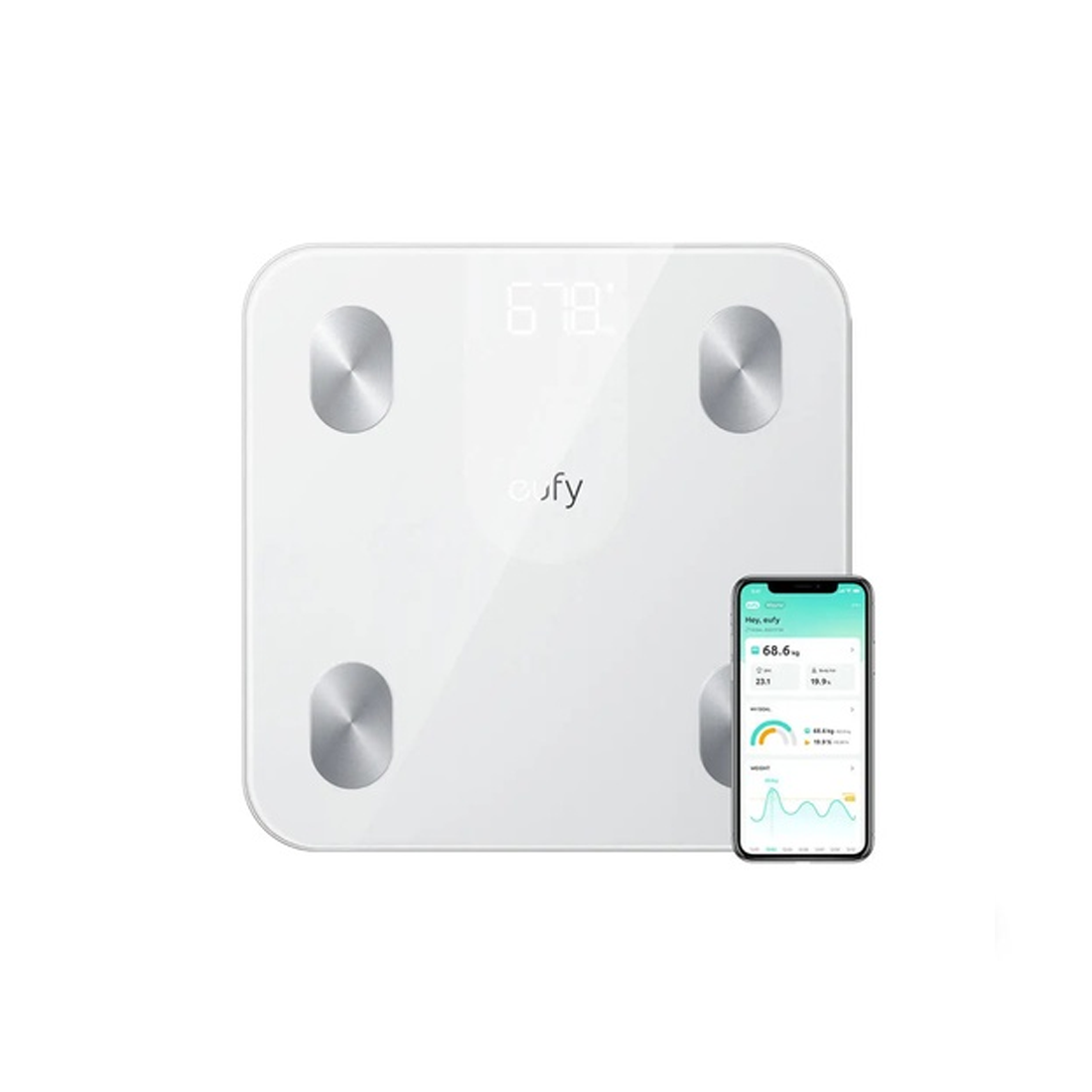 Anker Eufy Smart Scale P2 Pro - White - ميزان – Store974
