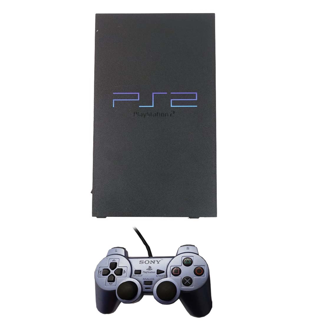 Sony cheapest PlayStation 2 Fat Console Black with Controller - PS2