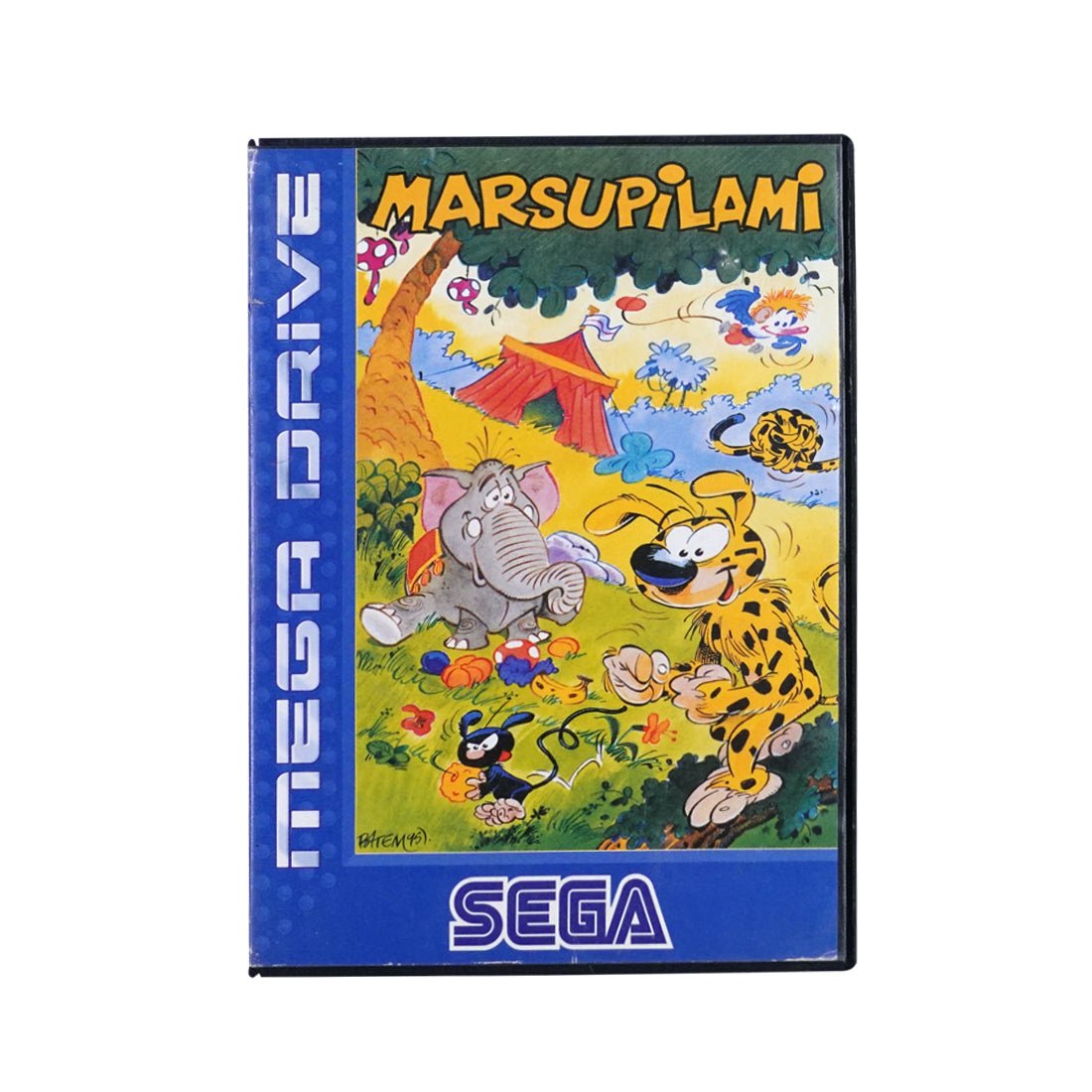 Jeu Marsupilami Sur Sega Megadrive - Version Originale, Bon état, Avec Instructions