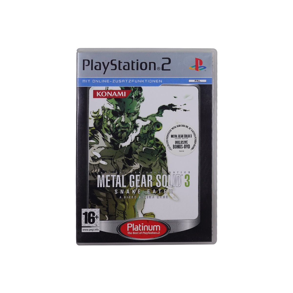 playstation store metal gear Pre-Owned) Metal Gear Solid 3 Snake Eater - PlayStation 2 - ريترو – Store974 Electronics WLL