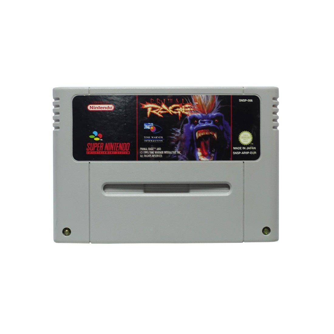 Pre-Owned) Primal Rage Super Nintendo Entertainment System