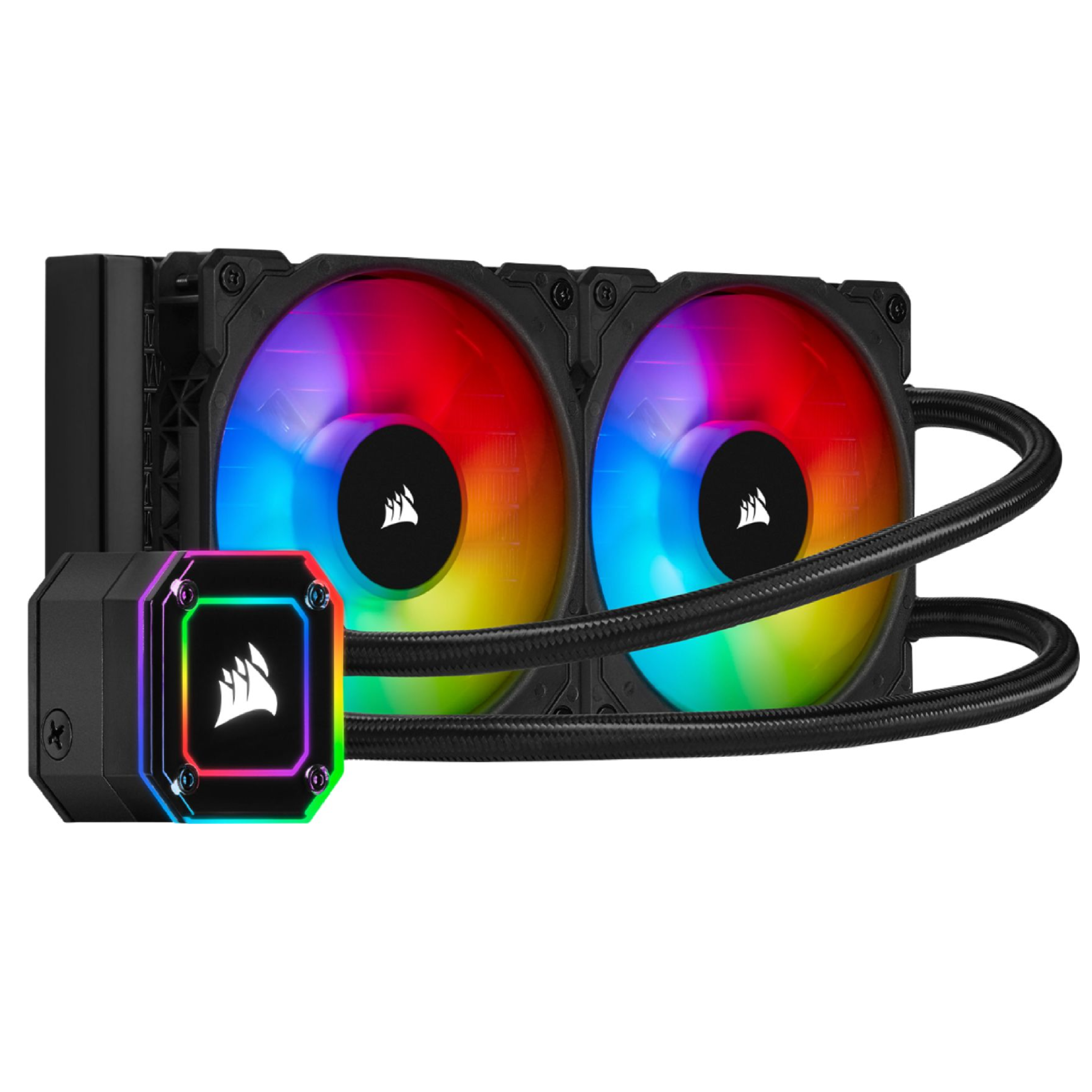 Corsair iCUE H100i Elite CAPELLIX 240mm AIO CPU Cooler Black