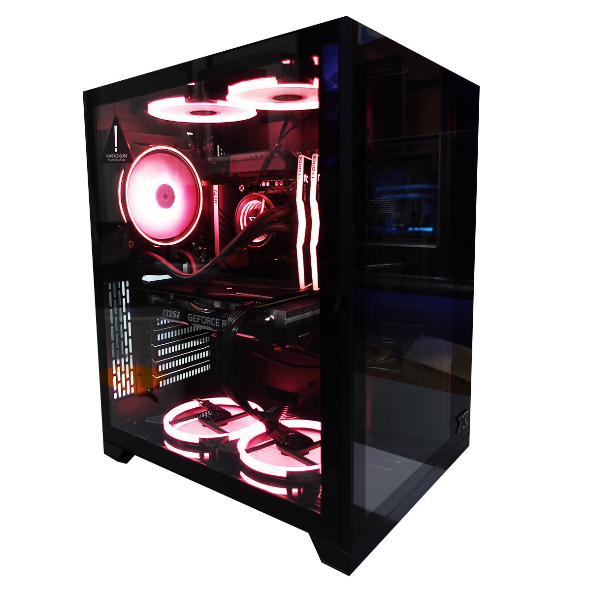 Pre-Built) Gaming PC Intel i5-12400F w/ MSI RTX 2060 Ventus