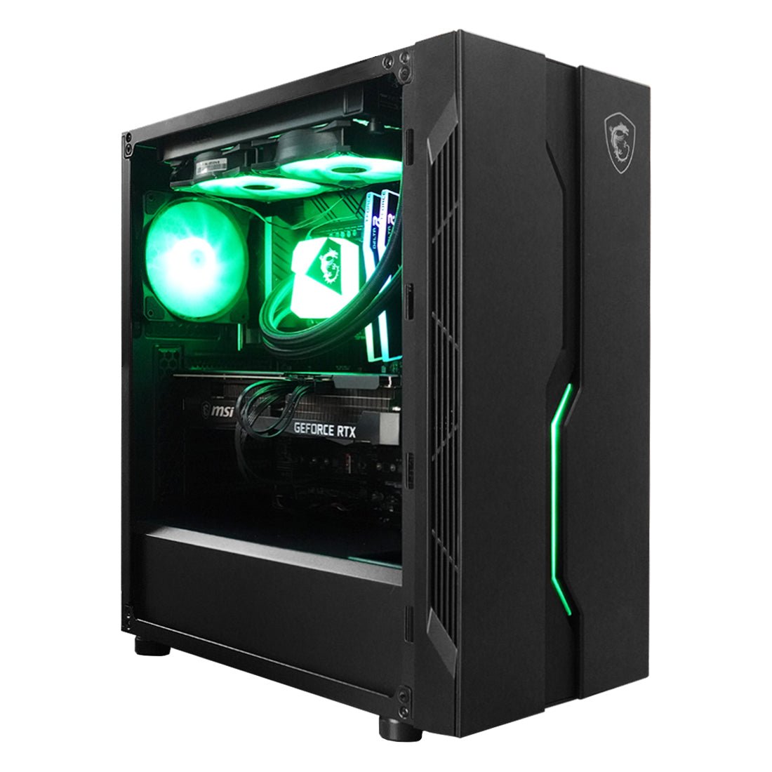 Pre-Built) Gaming PC Intel Core i7-12700KF w/ MSI RTX 3070 Ti