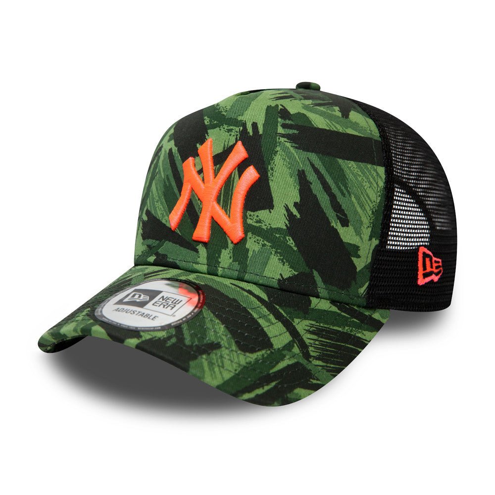 New era camo trucker hot sale cap