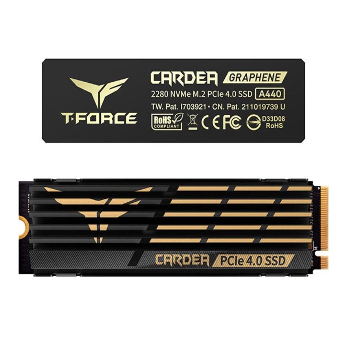 Team Group T-Force Cardea A440 1TB Gen4 x4 2280 SSD مساحة