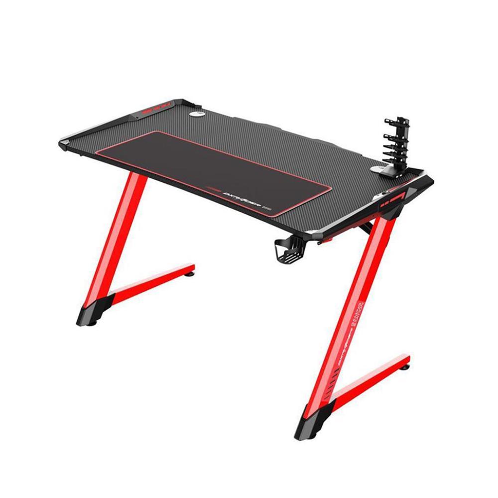 DXRacer E-Sports Carbon Fiber Gaming Desk - Black/Red - Store 974 | ستور ٩٧٤