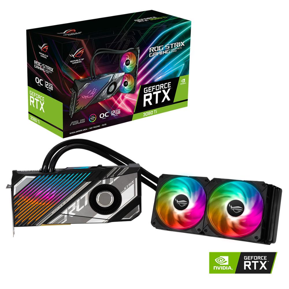 Asus ROG Strix LC GeForce RTX 3080 Ti OC 12GB GDDR6X Graphics Card