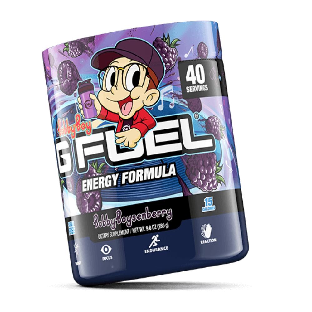 Gfuel Energy Formula Bobby Boysenberry Flavor 280g مسحوق طاقة