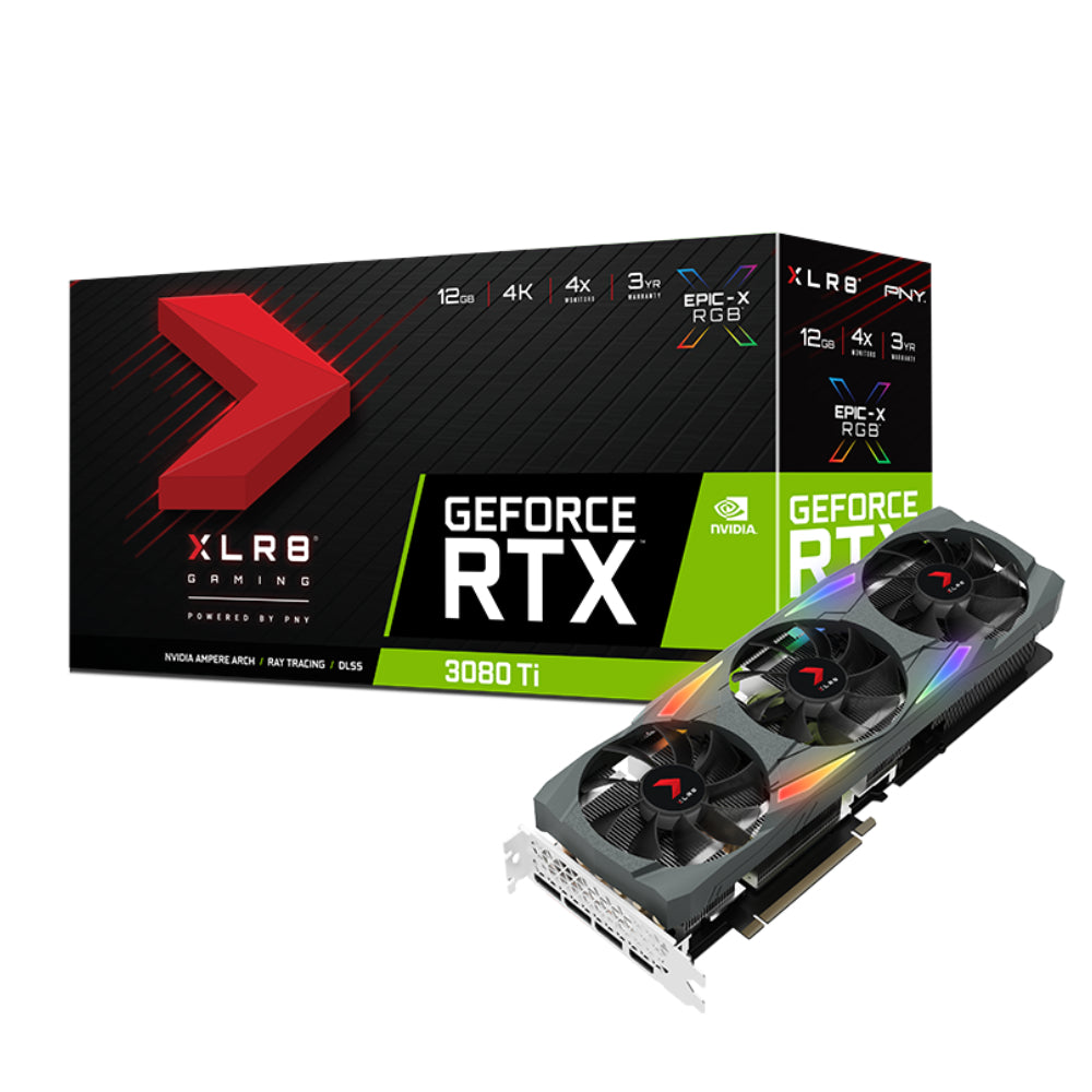PNY GeForce RTX 3080 Ti 12GB XLR8 Gaming Graphics Card كرت