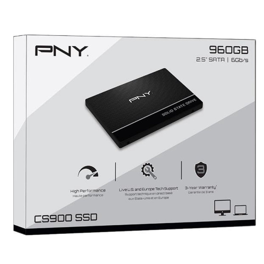 Sata Ssd Pny Cs900 960gb Review PNY CS900 Series 2,5in SATA III