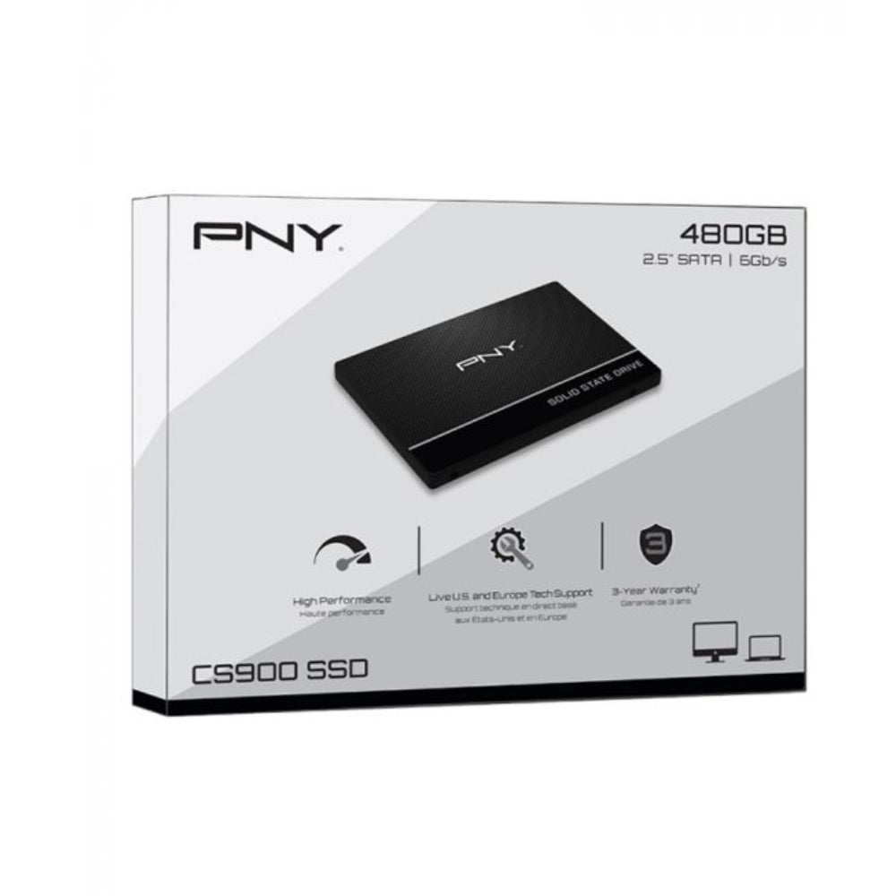 PNY CS900 Series 2,5in SATA III 480GB - Store 974 | ستور ٩٧٤