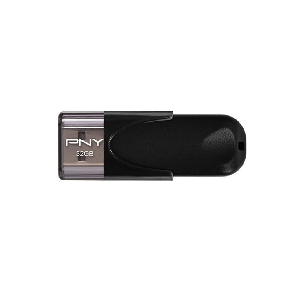 PNY Attache 4 32GB USB 2.0 Flash Drive - Black - Store 974 | ستور ٩٧٤