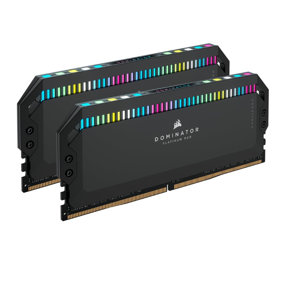 Corsair Dominator Platinum RGB 32GB (2x16GB) DDR5 DRAM 5200MHz C40 - Black - Store 974 | ستور ٩٧٤