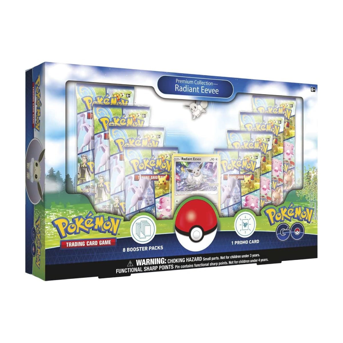 SWSH 10.5 Pokémon Go Premium Coll - Radiant Eevee Box - بطاقة بوكيمون – Store974 Electronics WLL