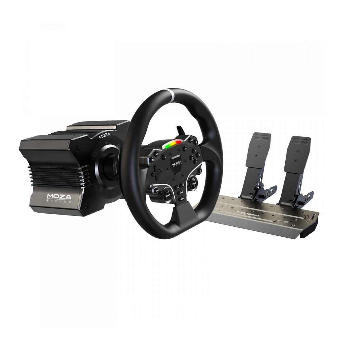 Moza R5 Wheelbase + Es Steering Wheel + Sr-p Lite Pedals (no Clutch) R 