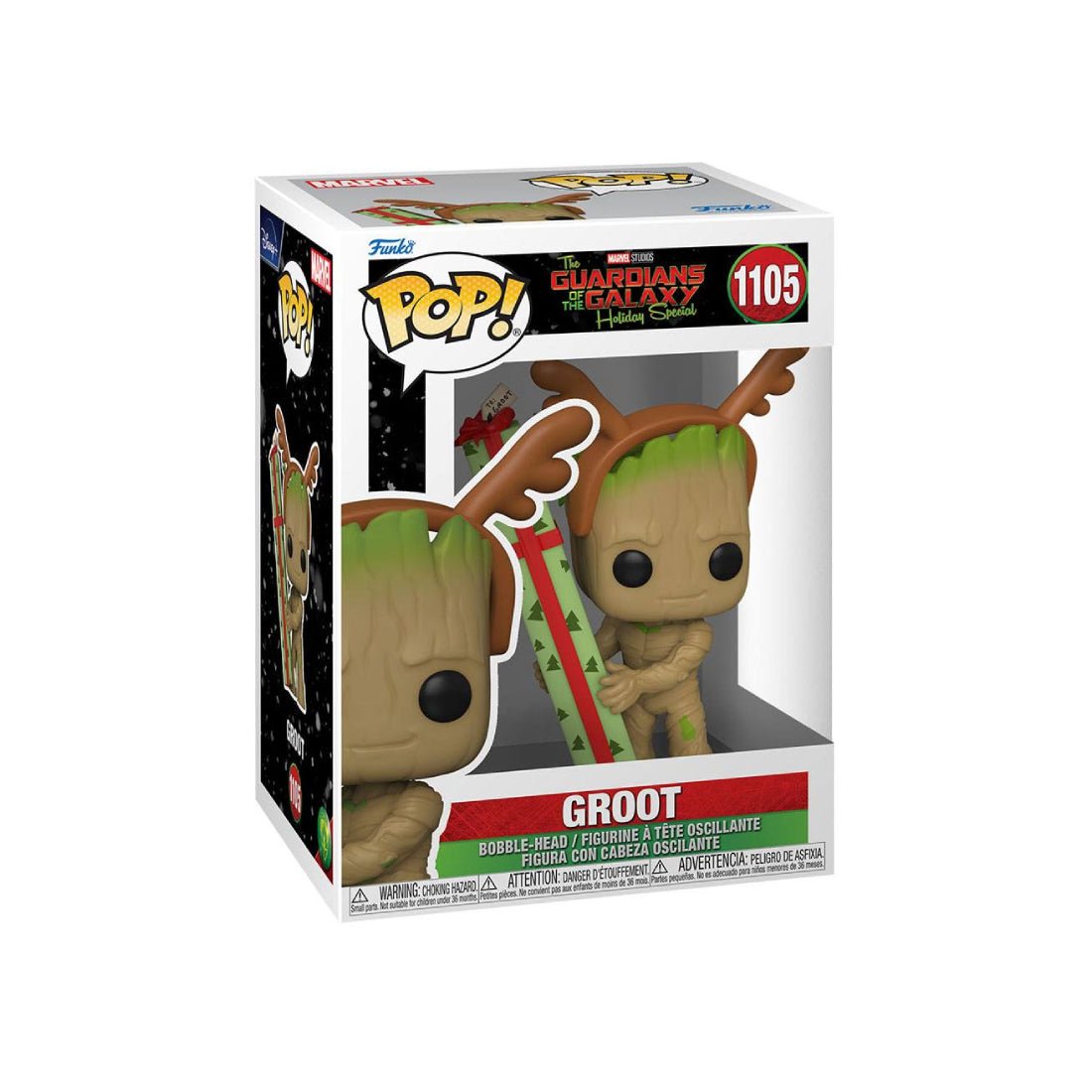 Funko Pop! The Guardians of the Galaxy Holiday Special - Groot #1105