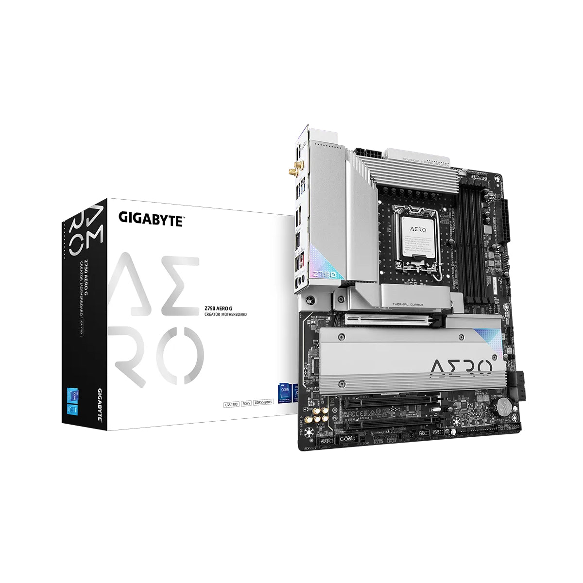 Gigabyte Z790 Aero G WiFi DDR5 LGA 1700 Intel ATX Gaming Motherboard - اللوحة الأم - Store 974 | ستور ٩٧٤