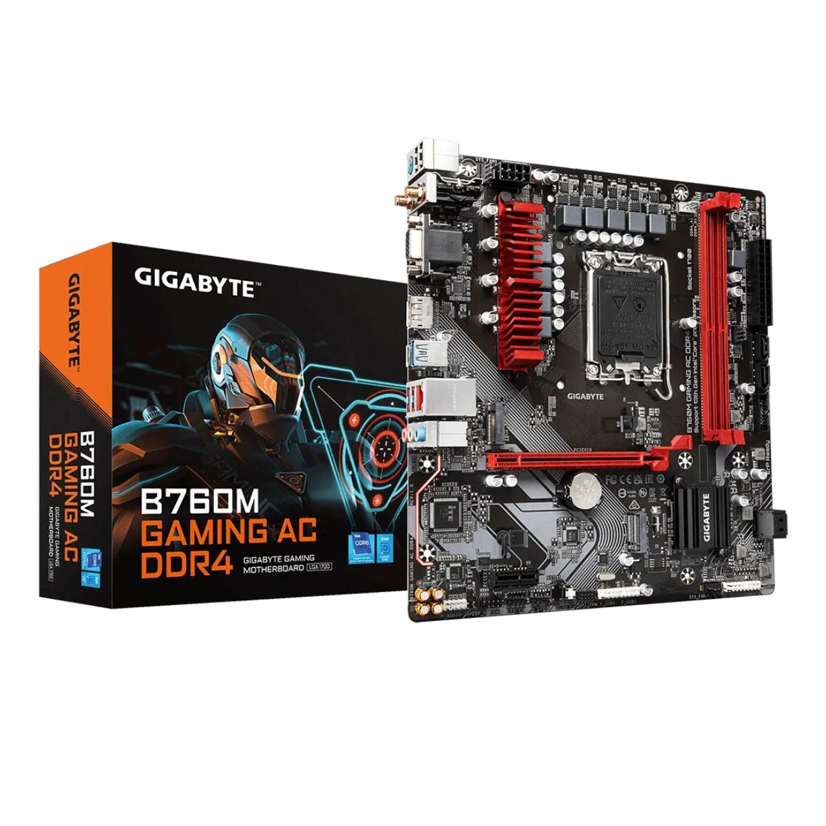 Motherboard Intel 1700 Gigabyte B760M Gaming AC WiFi DDR4 LGA 1700