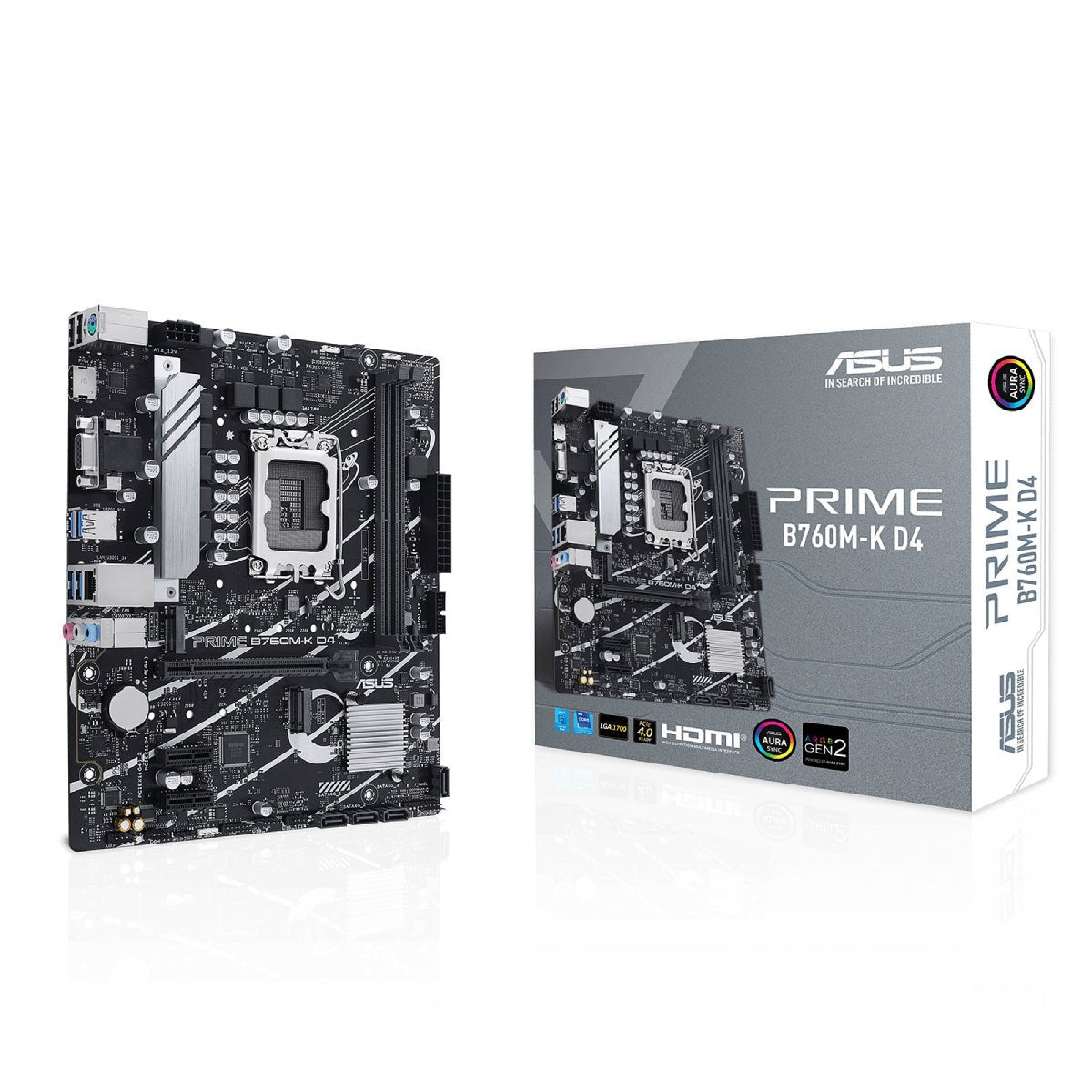 Asus Prime B760M-K LGA 1700 Intel 13th Gen Micro-ATX Gaming