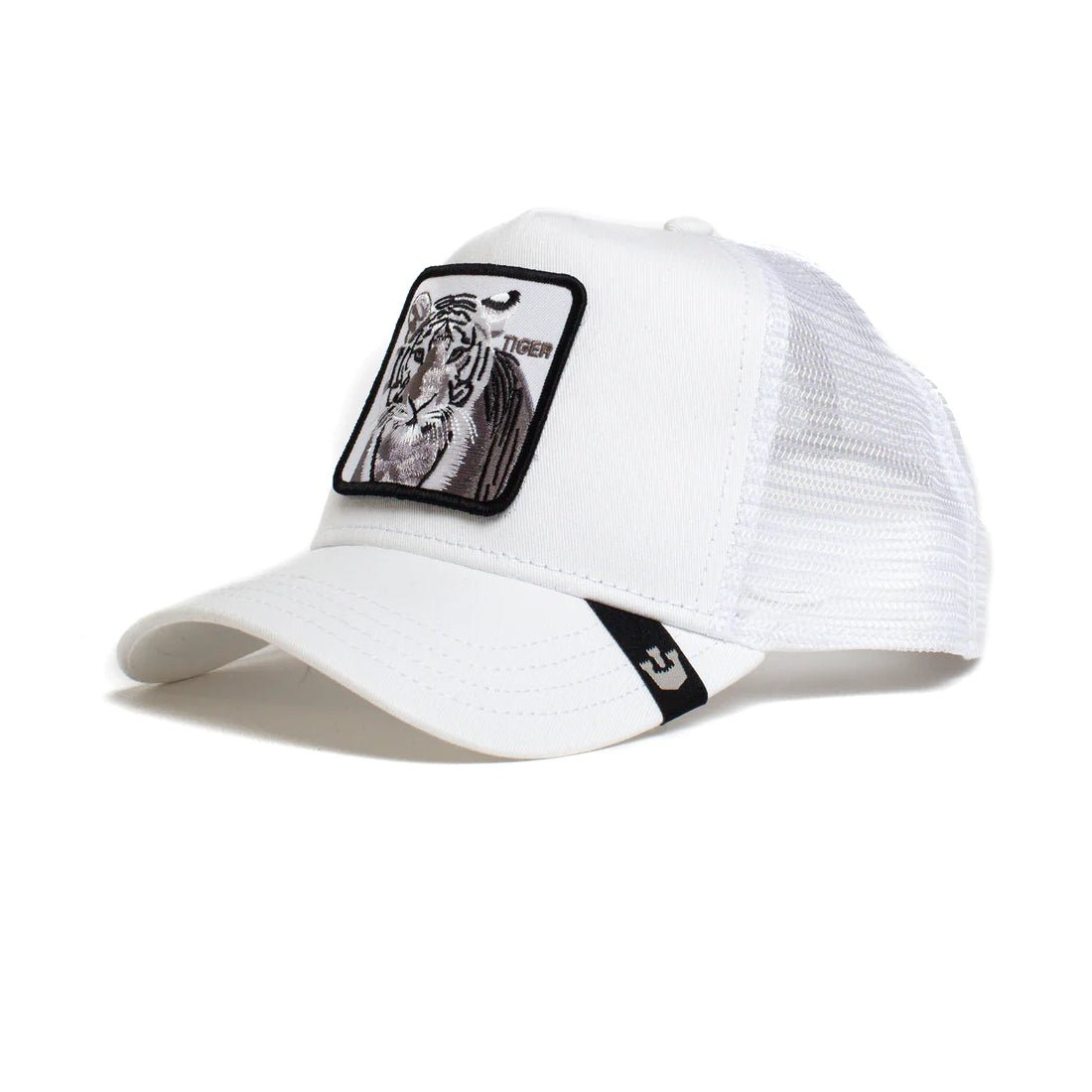Queue Caps The White Tiger Cap - White - قبعة - Store 974 | ستور ٩٧٤