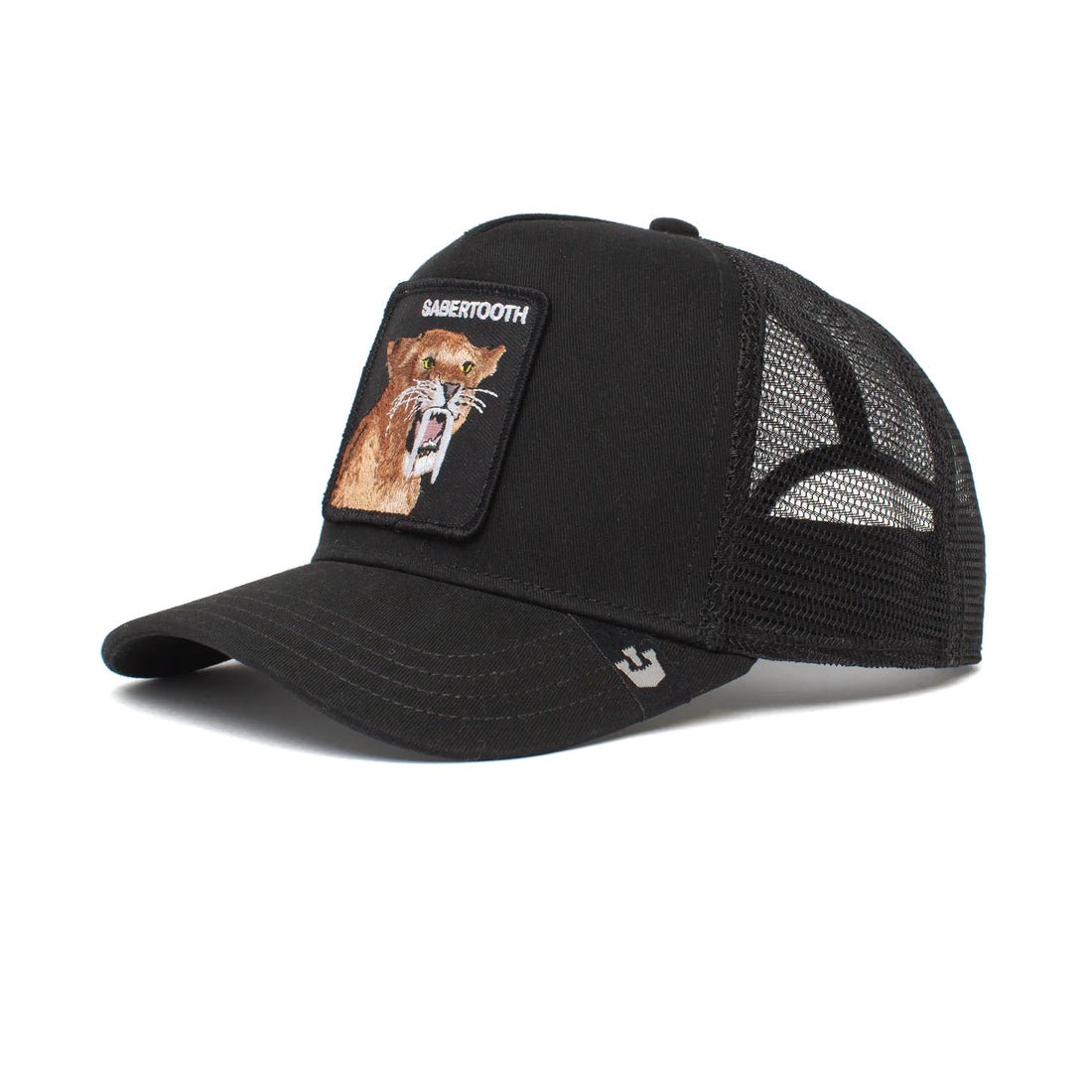 Queue Caps The Sabertooth Tiger Cap - Black - قبعة - Store 974 | ستور ٩٧٤