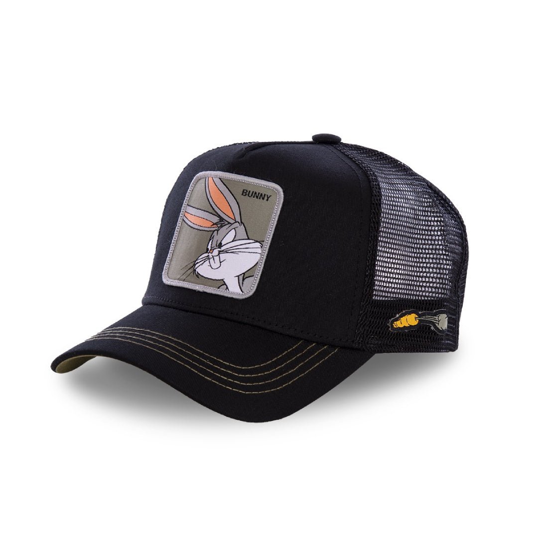 Queue Caps Looney Tunes Bunny Cap - Black - قبعة - Store 974 | ستور ٩٧٤