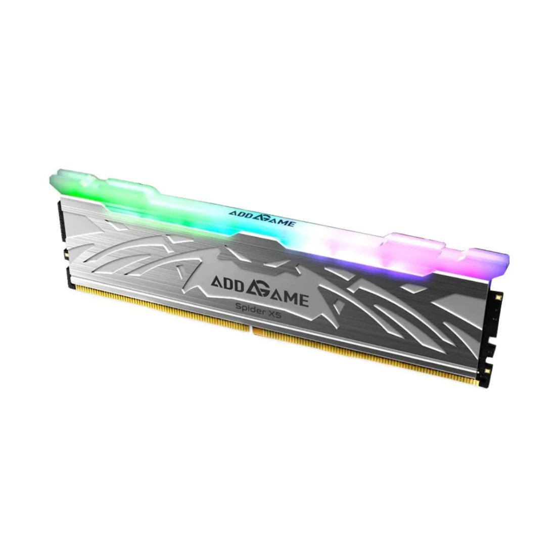 Addlink Spider S5 16GB 5600MT DDR5 RGB RAM - Silver - الذاكرة العشوائية - Store 974 | ستور ٩٧٤