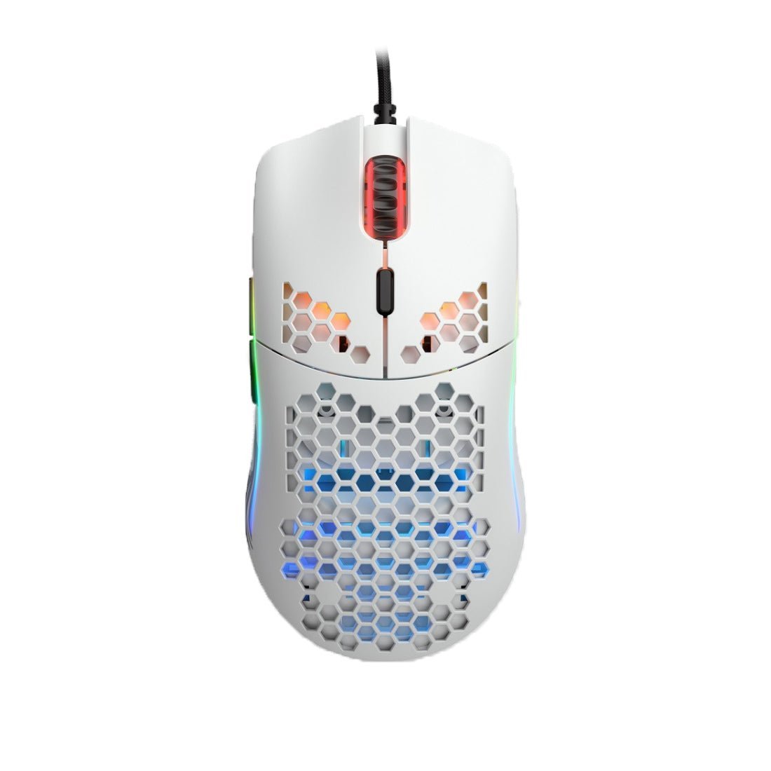 Glorious Model O Wired Gaming Mouse - Matte White - فأرة - Store 974 | ستور ٩٧٤