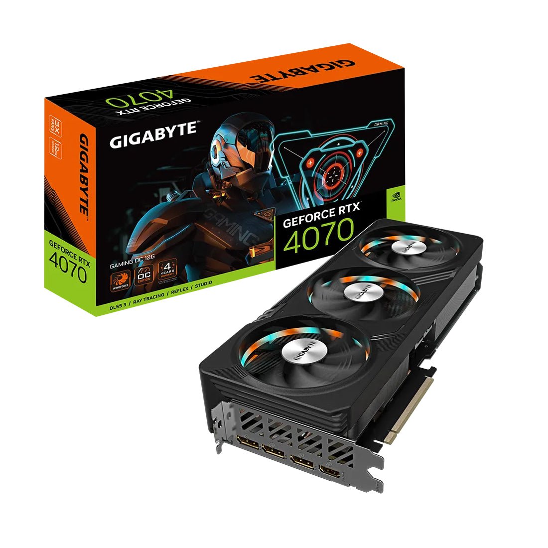 Gigabyte GeForce RTX 4070 OC 12G Graphics Card - كرت شاشة - Store 974 | ستور ٩٧٤