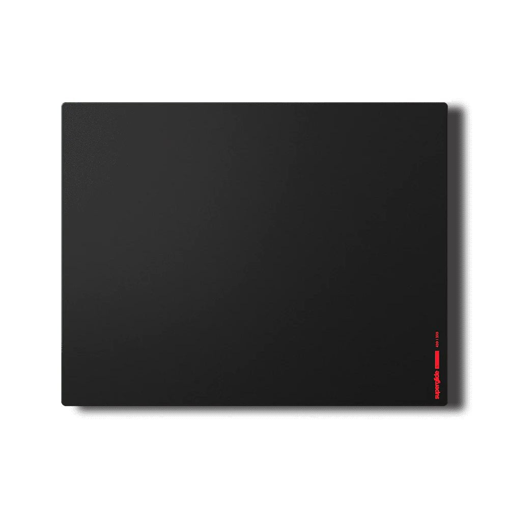 Pulsar Superglide XL Glass Gaming Mouse Pad - Black - حصيرة فأرة