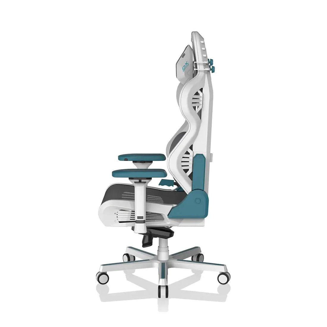 DXRacer Air Pro Gaming Chair - White & Cyan - كرسي - Store 974 | ستور ٩٧٤
