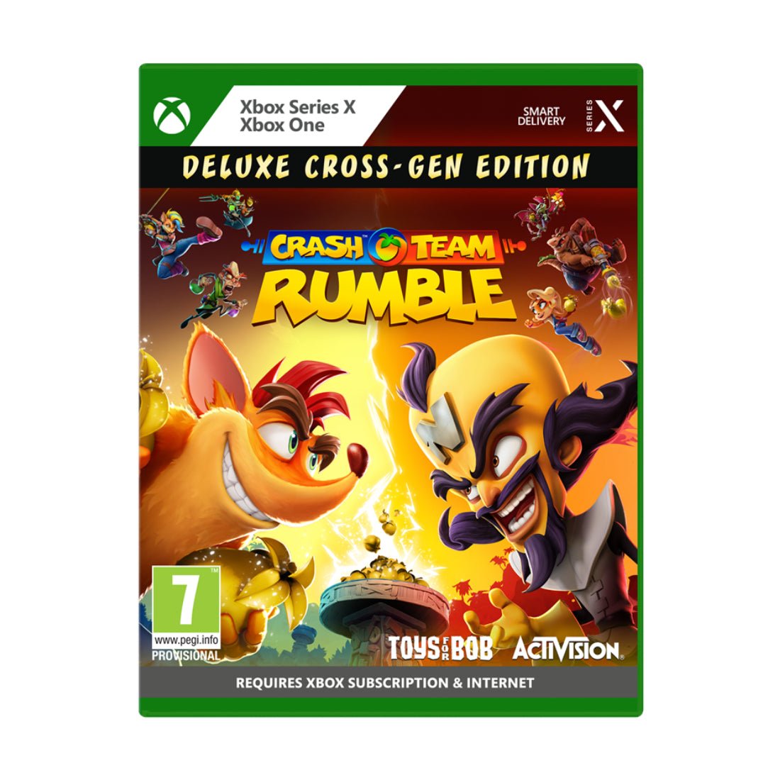 Microsoft Crash Team Rumble Game For Xbox Series X|S - Deluxe Edition - لعبة - Store 974 | ستور ٩٧٤