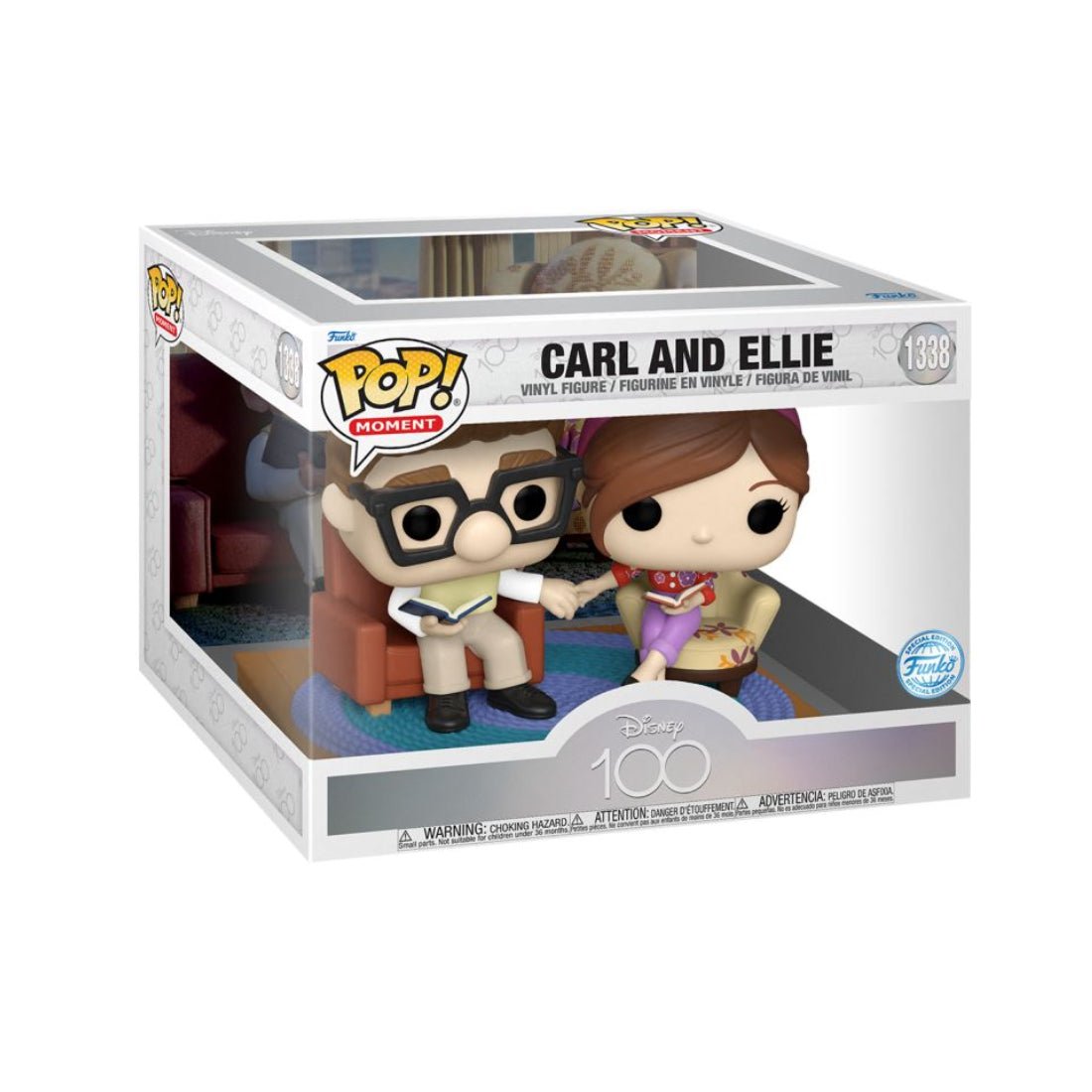 Funko Doll Funko Pop Ellie And Carl Funko Pop Moment! Disney