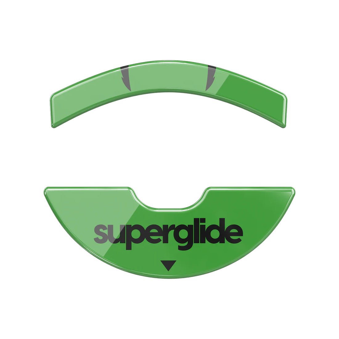 Pulsar Superglide Glass Skates For Razer Viper 8K / Hyperspeed - Green - أكسسوار فأرة - Store 974 | ستور ٩٧٤
