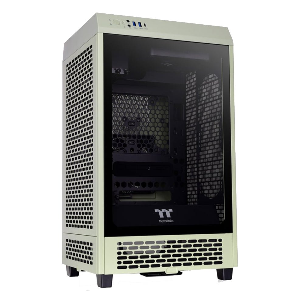 Thermaltake The Tower 200 Mini Gaming Tower Case - Matcha Green - صندوق - Store 974 | ستور ٩٧٤